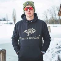 Mikina Giants Fishing s kapuc ern Camo Logo