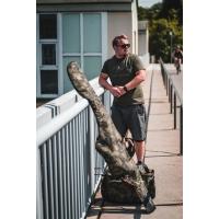 Triko Giants fishing pnsk zelen Camo Logo