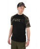 Triko Fox Black/Camo Raglan T-Shirt