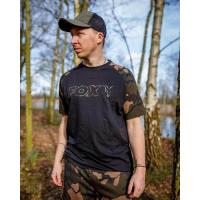 Triko Fox Black/Camo Outline T-Shirt