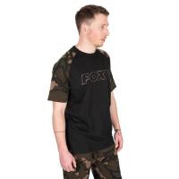Triko Fox Black/Camo Outline T-Shirt