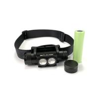 elovka Flacarp nabjec HL3UV - bl + UV LED