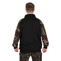 Mikina Fox LW Black Camo QTR Zip