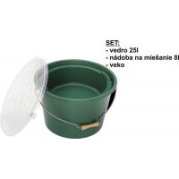 Vdro na krmivo 25L+miska+vko