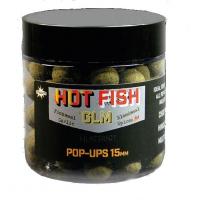 Pop-Ups boilies Dynamite Baits Hot Fish & GLM 15 mm