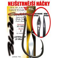 Háčky Awa-S Cutting Blade 1053 Black Nickel 10BAGS x 10HOOKS