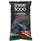 Vnadící směs Sensas Carpes 3000 - kapr červený 1kg