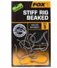 Háčky Fox Edges Stiff Rig Beaked